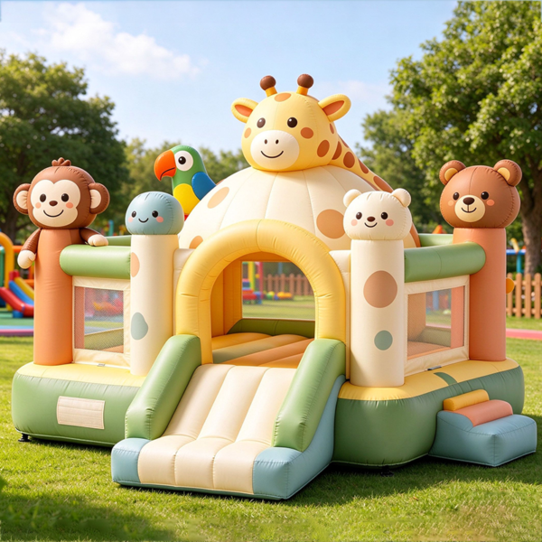 Inflatable Bouncy Castle with Slide