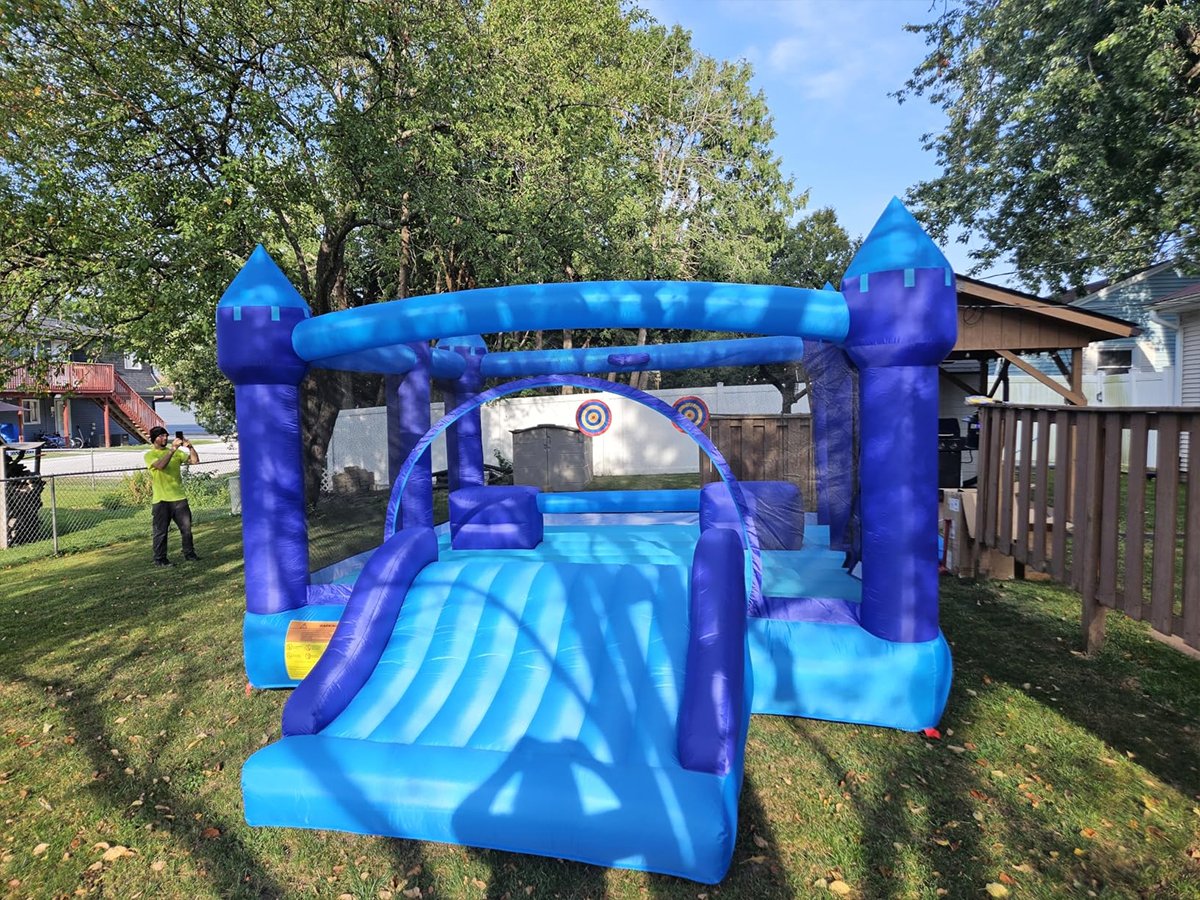 inflatable slide
